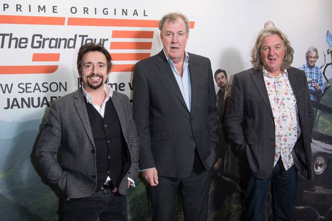 当理查德·哈蒙德（Richard Hammond）获得新工作时，杰里米·克拉克森（Jeremy Clarkson）和詹姆斯·梅（James May）被解雇了。图片来源：Jeff Spicer/Wireimage/Getty