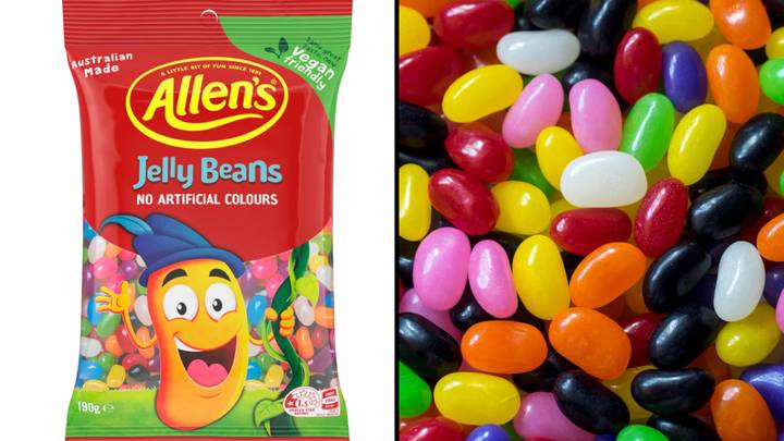 艾伦（Allen）的果冻豆（Jelly Bean）停止使用压碎的虫子后，现在对素食主义者友好