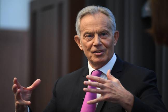 托尼·布莱尔（Tony Blair）将获得骑士。图片来源：Alamy