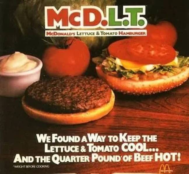 MCDLT。图片来源：麦当劳