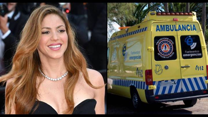在粉丝们对在救护车中见到她的担忧后，Shakira发表了声明