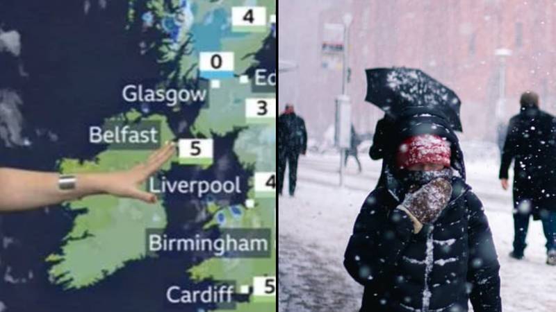BBC的天气对“故障”表示奇怪的预测预测冬季温度