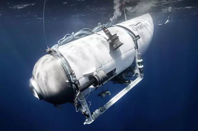 海门潜水巨人遭受了“灾难性的内爆”，杀死了所有人。图片来源：贝基·卡根·肖特（Becky Kagan Schott/Oceangate）