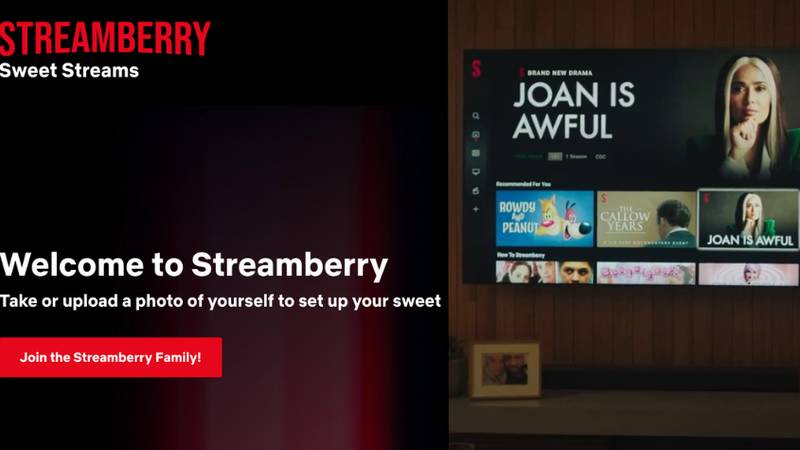 Netflix已将其名称更改为Streamberry，并邀请粉丝加入“loading=