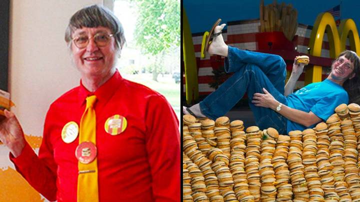 麦当劳的超级粉丝吃了32,000个巨无霸