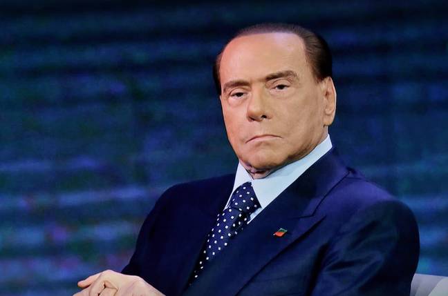 Silvio Berlusconi逝世于86岁。贷方：DCPHOTO / ALAMY Stock Photo
