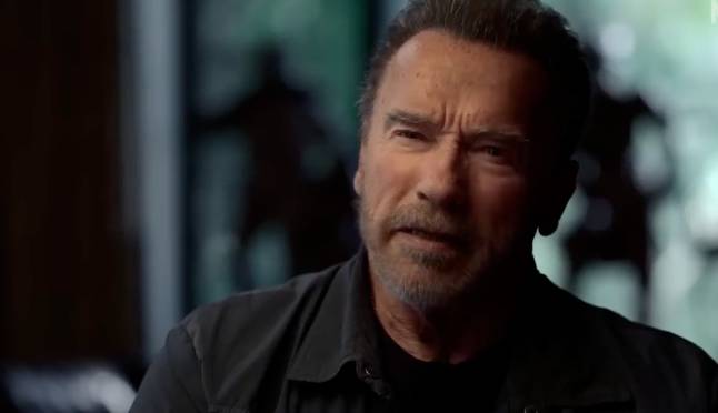 新的Netflix纪录片“ Arnold”中的Arnold Schwarzenegger。学分：Netflix