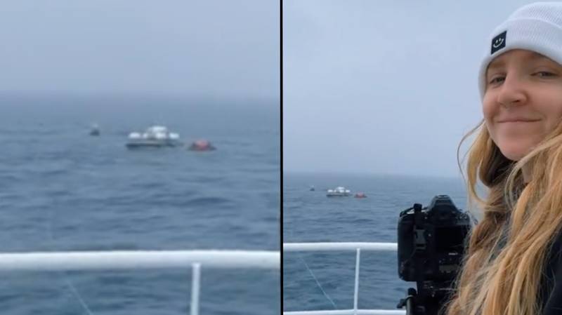 捕获的镜头失踪了Sub开始航行到泰坦尼克号残骸