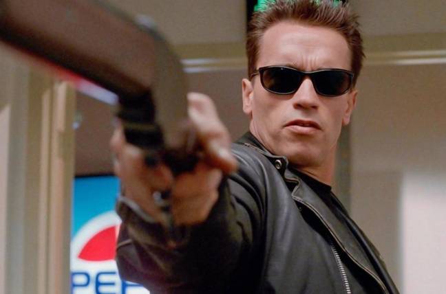 Schwarzenegger在《终结者》系列中发挥了名义作用。信用：猎户座图片