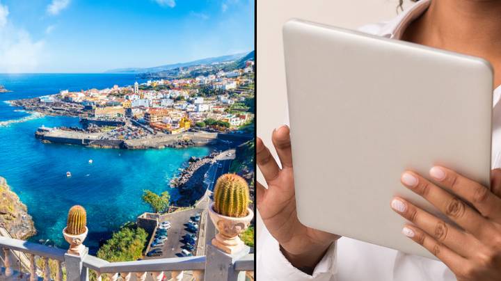 女人在特内里费岛以150英镑的价格购买便宜的平板电脑，最终花费了她2100英镑