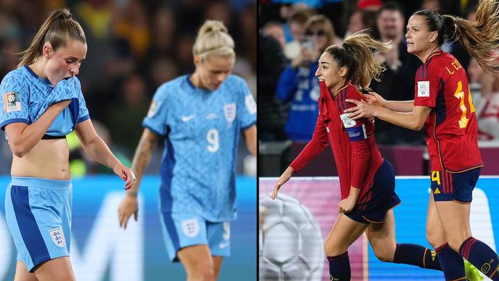 英格兰母狮在女子世界杯决赛中被西班牙击败