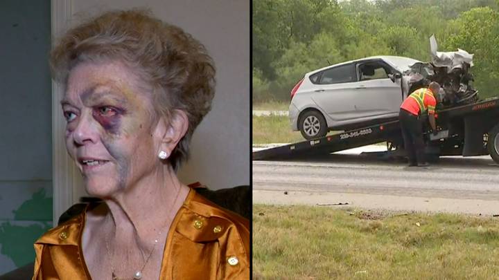 劫车者殴打并偷走了71岁的妇女的车辆在一次可怕的车祸中死亡