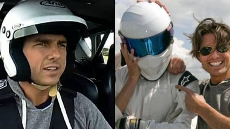 Top Gear的The Stig被告知不要向汤姆·克鲁斯（Tom Cruise）展示如何出于保险原因而快速前进