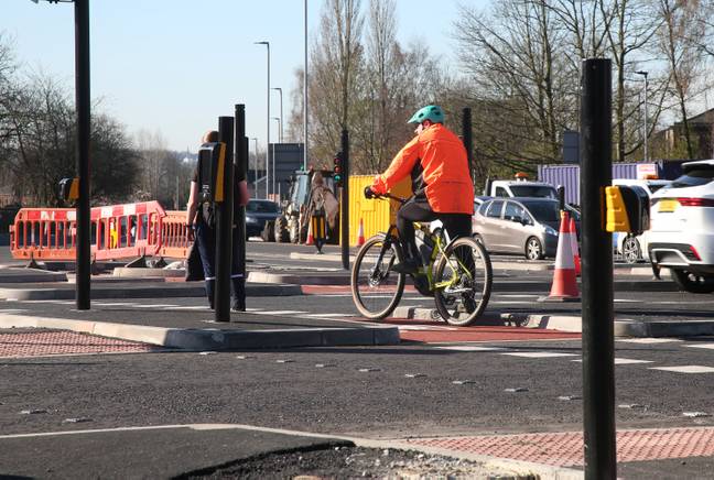 Bury Council希望它将在城镇周围骑自行车。学分：SWNS