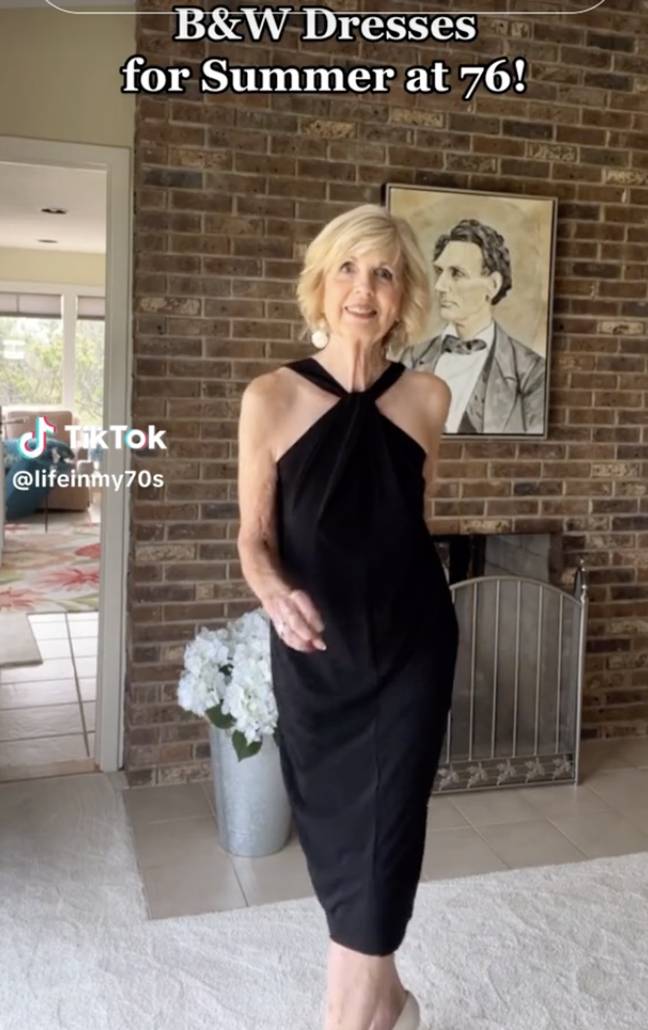 Woman, 76, hits back at trolls who tell her to 'dress her age' by ...