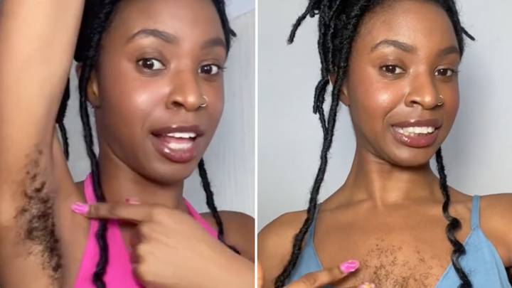 Lady Flaunts Her Chest Hairs, Says She's Not Ashamed to Show It off 