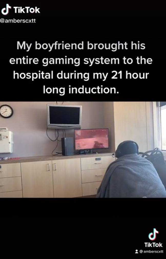 People Divided After Man Brings Gaming Console To Labour Ward