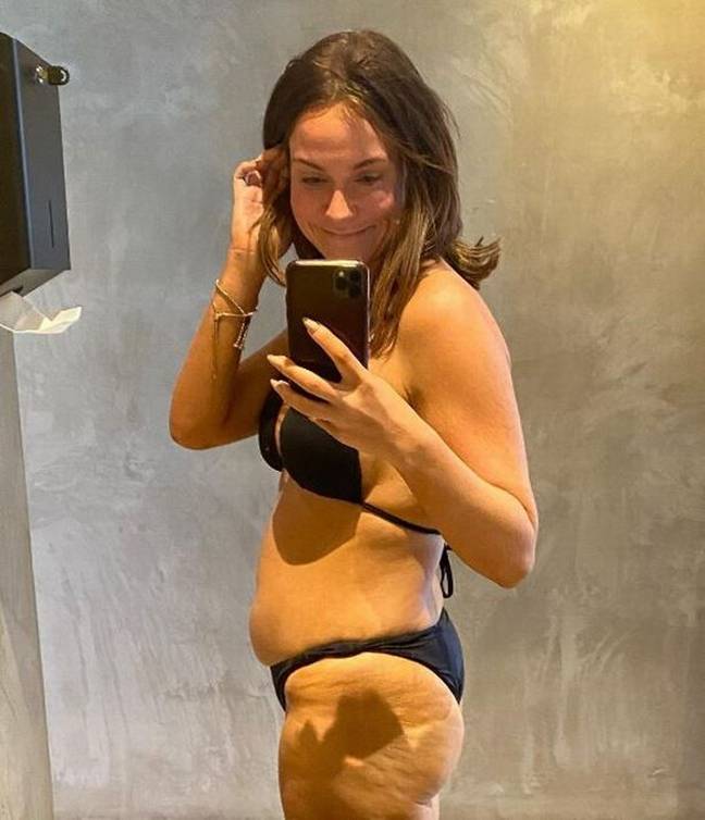 Vicky Pattison shows off front AND side boob in a revealing
