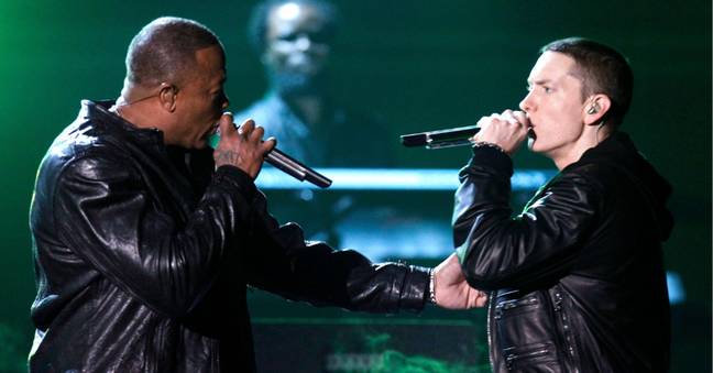 Dr Dre admitted that he had no idea that Eminem was white before they met face-to-face. Credit: REUTERS / Alamy Stock Photo
