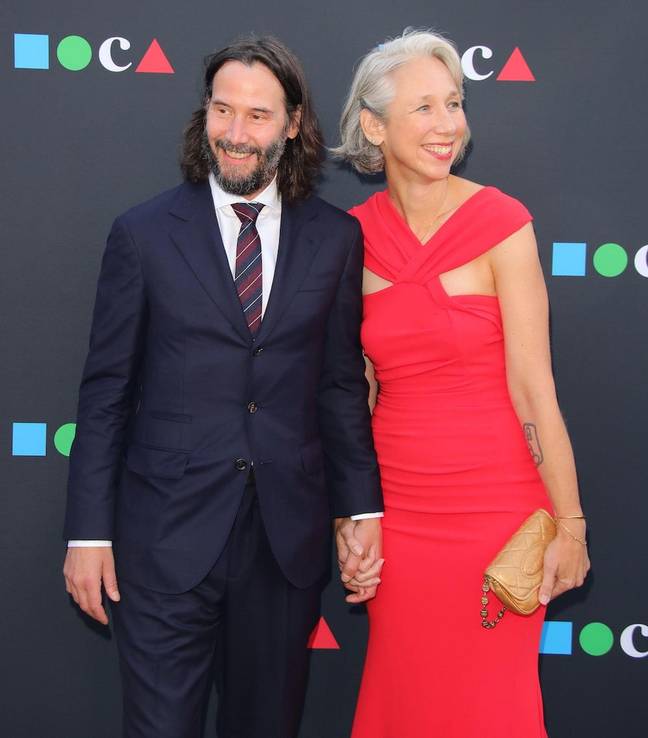 Keanu Reeves and Alexandra Grant have been dating for several years. Credit: Sipa US/Alamy Stock Photo