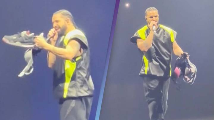 Drake Pauses Show After Fan Throws Bra On Stage