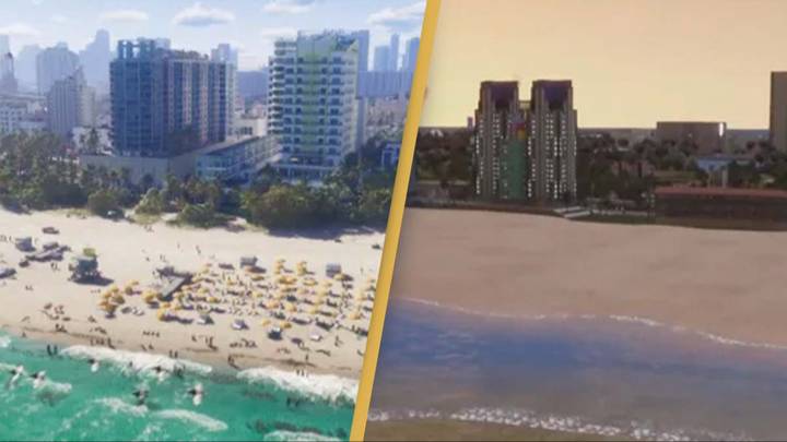 Side-by-side comparison of GTA VI and Vice City shows amazing