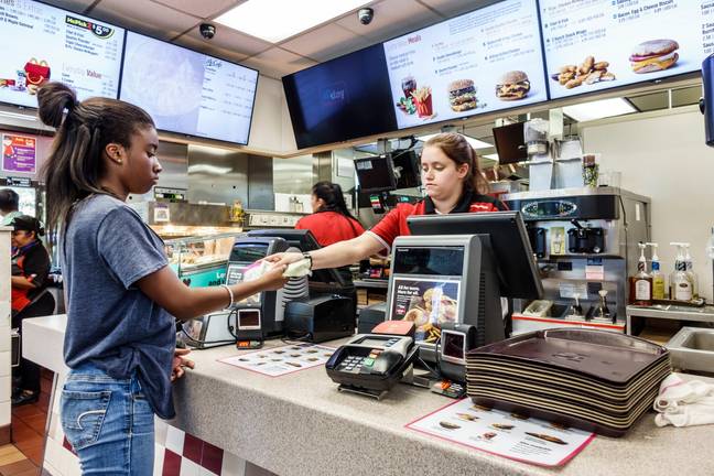 The fast-food restaurant charges for packets to prevent the system being abusedCredit: Jeffrey Greenberg/Universal Images Group via Getty Images