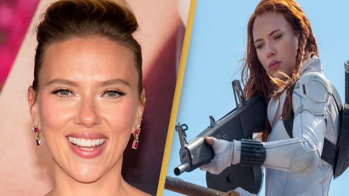 Scarlett Johansson Reacts to Viral Red Carpet Video of Her Mom Disappearing  (Extended) 