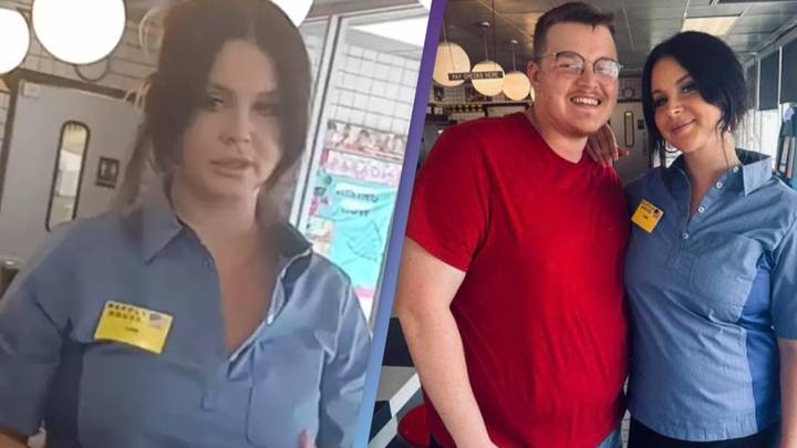 Lana Del Rey Runs Into a Fan Dressed as Her Working at Waffle House for  Halloween