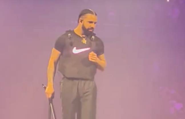 36L': Another Fan Threw a Bra At Drake, and It Was Even Bigger