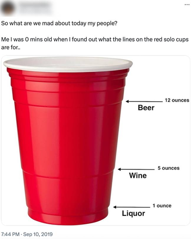 Red cup manufacturer finally confirms what the lines on each cup actually  mean
