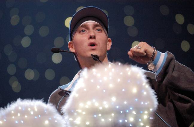 Eminem first rapped about Mariah Carey in a song in 2002. Credit: Getty Images/ Jeff Kravitz/ FilmMagic Inc