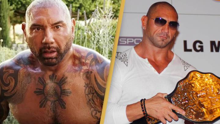 Dave Bautista shades The Rock after he's asked if he wants to be