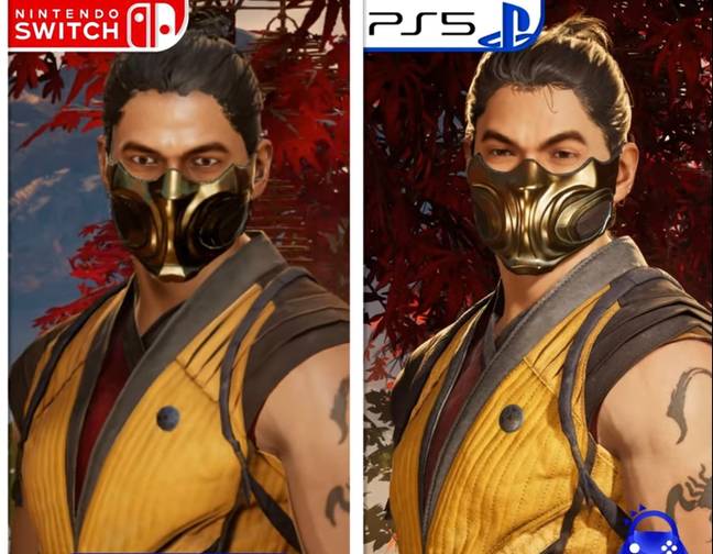 Mortal Kombat 1 on the Nintendo Switch looks very different to the PS5 and  Xbox versions