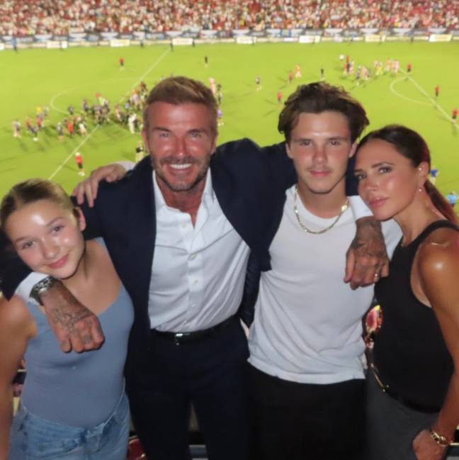The documentary charts the ups and downs of Becks' career, as well as delving into his personal life. Credit: Instagram/@davidbeckham