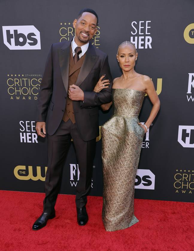 Jada Pinkett Smith says the former couple decided against prenup. Credit: Amy Sussman/Getty Images for Critics Choice Association