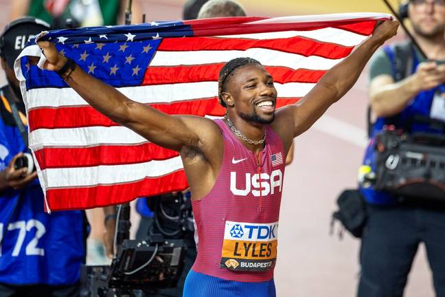 Sprinter Noah Lyles has criticised the NBA for dubbing sides &quot;world champions&quot;. (Credit: Getty)