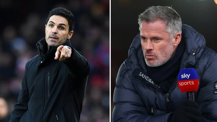 Jamie Carragher issues brutal 14-word putdown to Arsenal fans after claims Jurgen Klopp 'complimented' league leaders