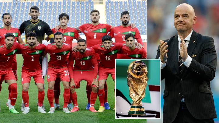 What fans did to FIFA president Gianni Infantino during England's World Cup  win over Wales 