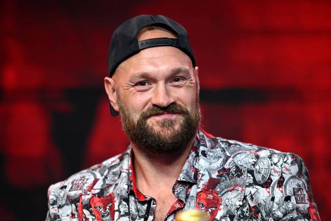 Tyson Fury will fight Francis Ngannou in Saudi Arabia later this month. (Credit: Getty)