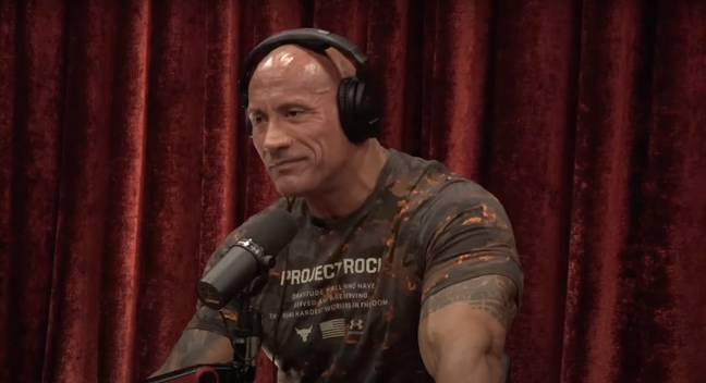 The Rock has been criticised by MMA fans. (Image Credit: Joe Rogan Experience/YouTube)