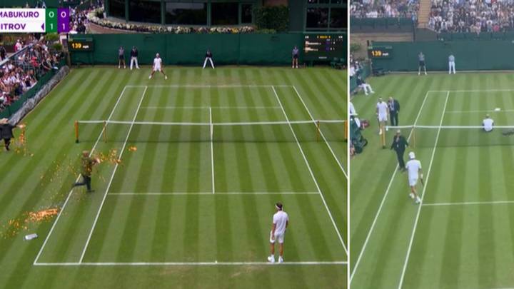 Just Stop Oil protest forces play to be suspended at Wimbledon