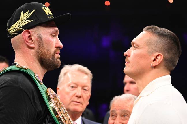 Tyson Fury's fight against Oleksandr Usyk has been postponed due to injury. (Credit: Getty)