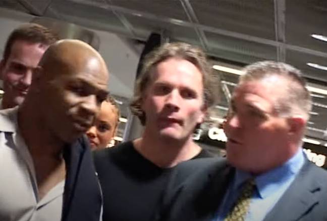 Egan alongside Tyson during a visit to Dublin. (Image Credit:  Liam Galvin/YouTube)