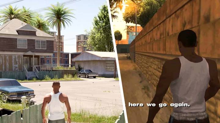 I have to ask but, is GTA san andreas in the same universe as GTAV? Since  the environment and locations are different even though they are supposedly  the same place? : r/GTA