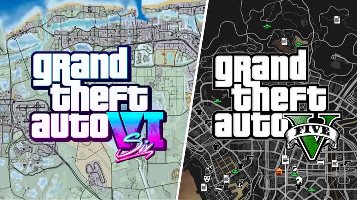GTA 6 leaked game map size (right now)