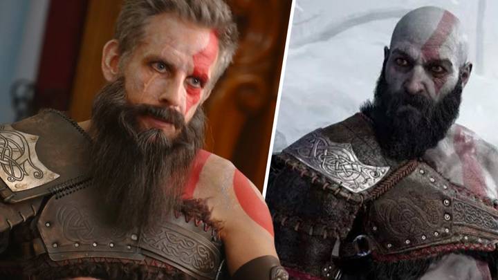 God of War Ragnarök Ad Stars Ben Stiller as Kratos