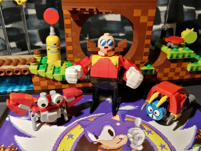 Sonic Faces Dr. Eggman's Death Egg Robot in New LEGO Set