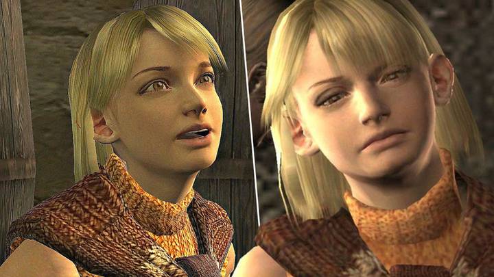 Help, everyone's turning Resident Evil 4's Ashley into a mouse and
