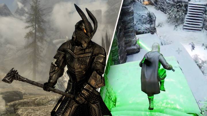 Best Skyrim Mods Based on The Witcher (Weapons, Armor, & More